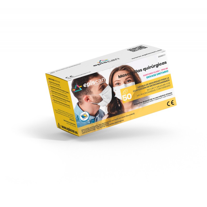 Mascarillas quirúrgicas IIR