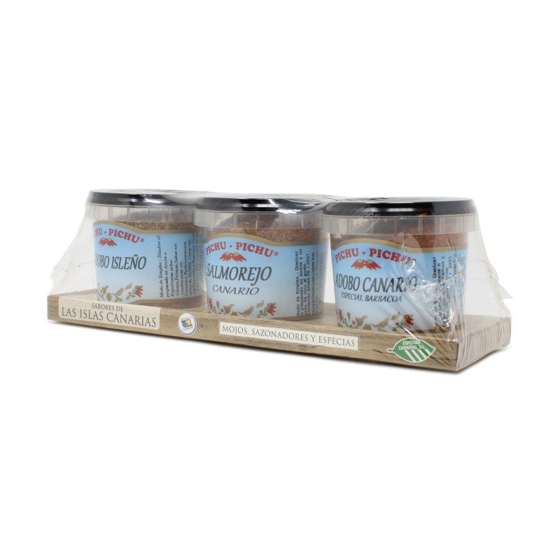 Pack 3 Adobos y Salmorejo Cubos