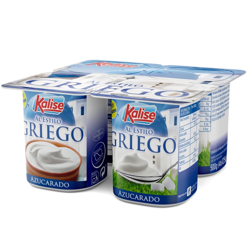 Griego azucarado 4 x125gr
