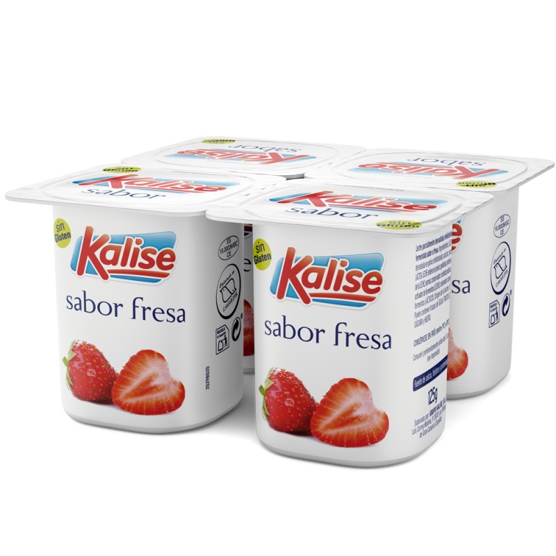 Sabor Fresa 4 x 125gr