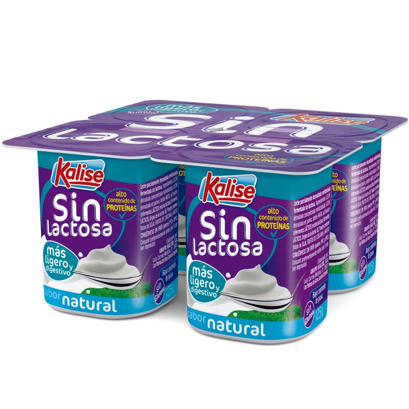 Lactose free Natural flavor 4 x 125gr