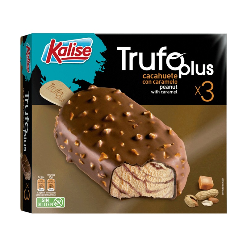 Trufo Plus Cacahuete - Caramelo x3