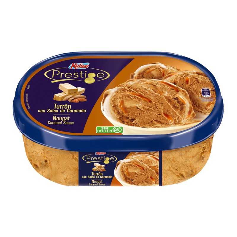 Prestige Turrón al caramelo  550 Grs / 1000 ml.