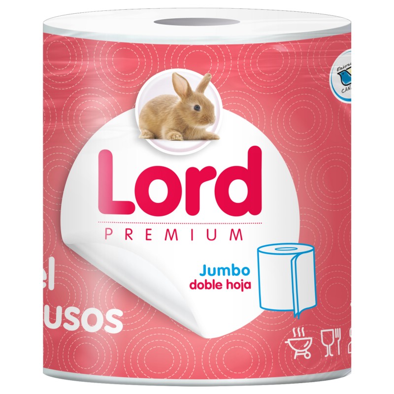 Lord Premium Papel multiusos jumbo 