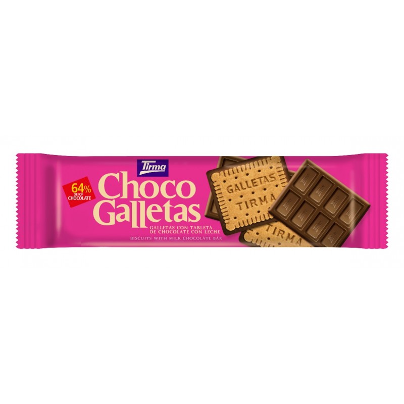 ChocoGalletas chocolate con leche 160 gramos