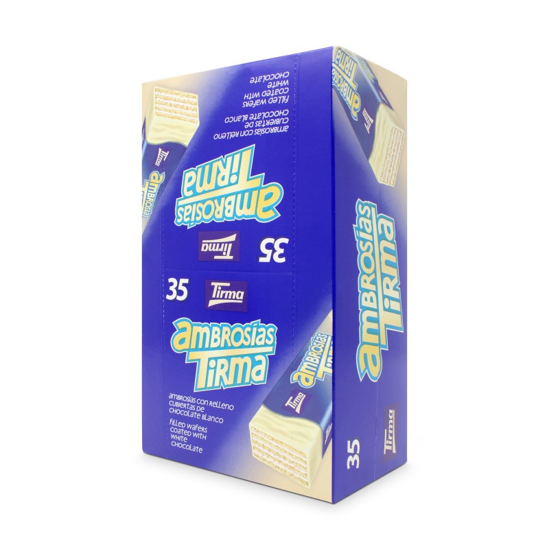 Ambrosía chocolate blanco estuche 35pz