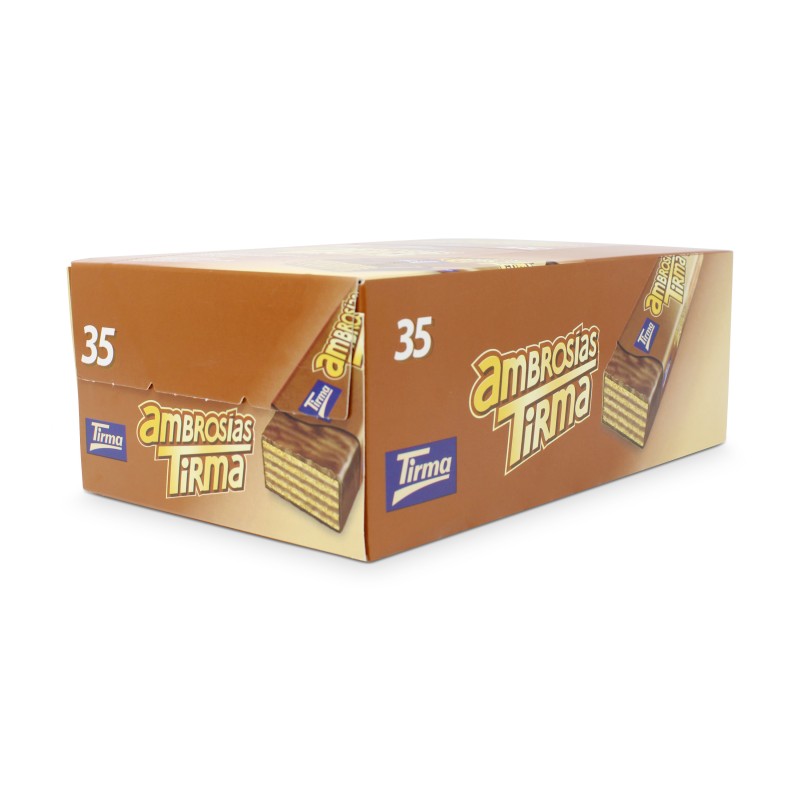Ambrosía sabor avellana estuche 35 piezas