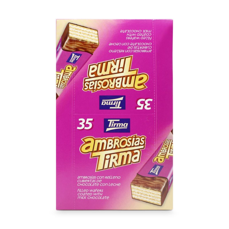 Ambrosías de chocolate con leche  estuche de 35 piezas