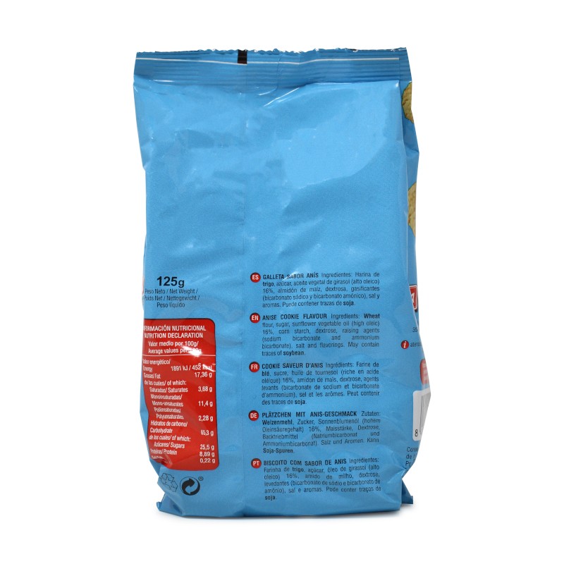 Bollos sabor anís 125g