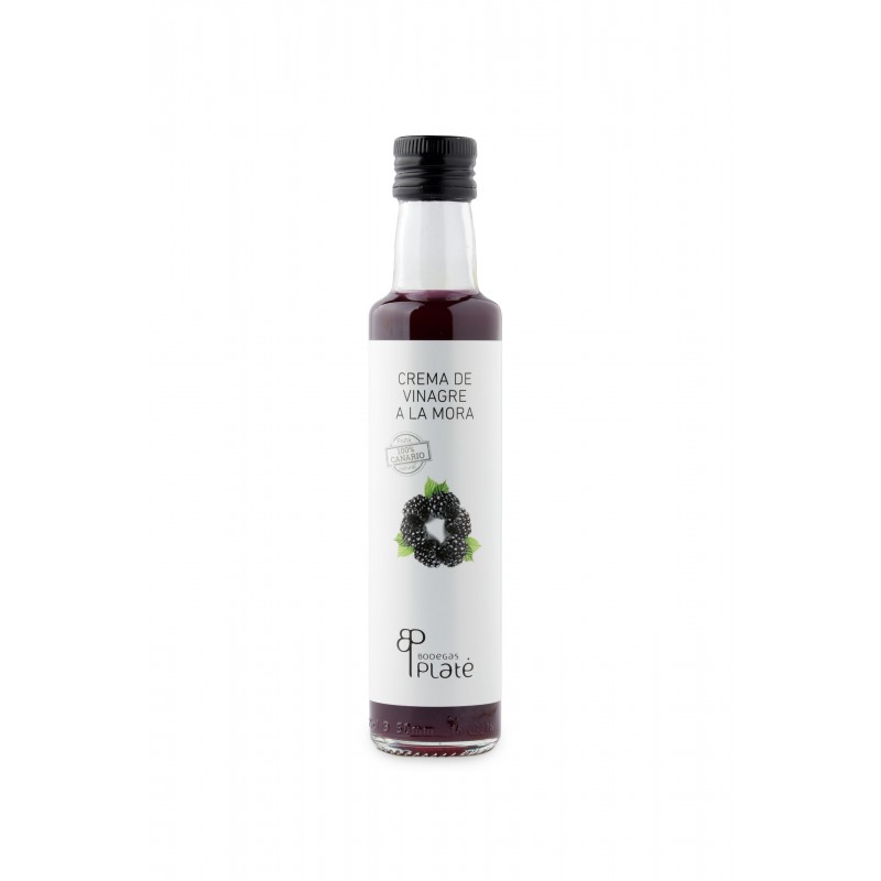 Platé Blackberry vinegar cream Platé Blackberry vinegar cream