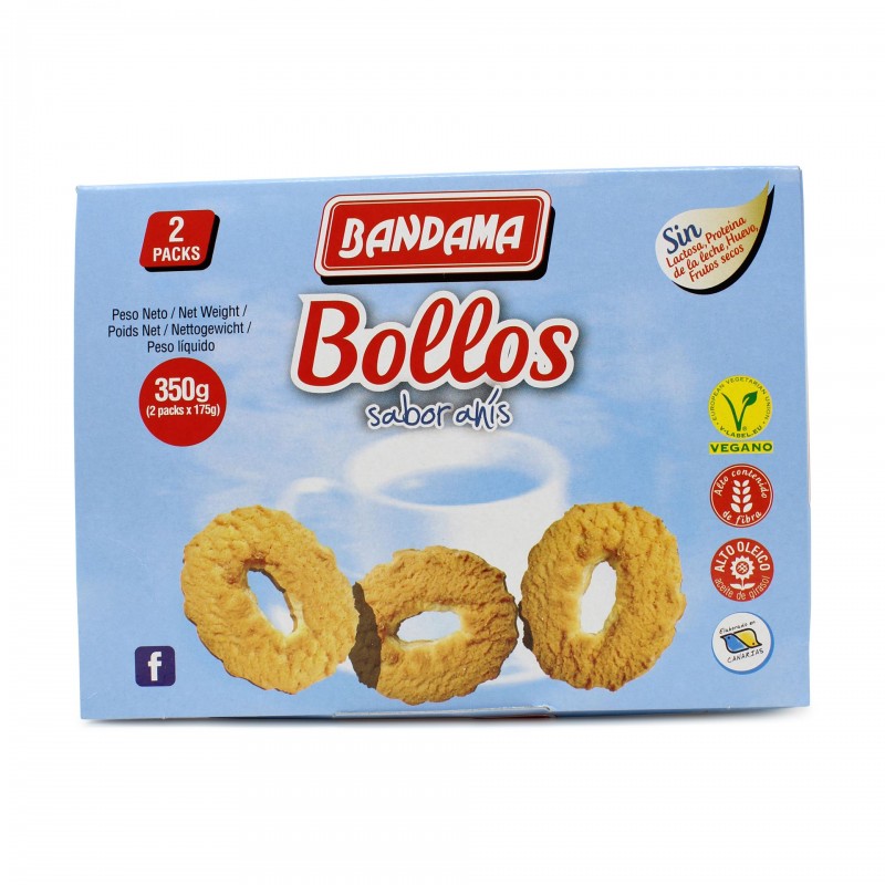 Bollos sabor anís 350g