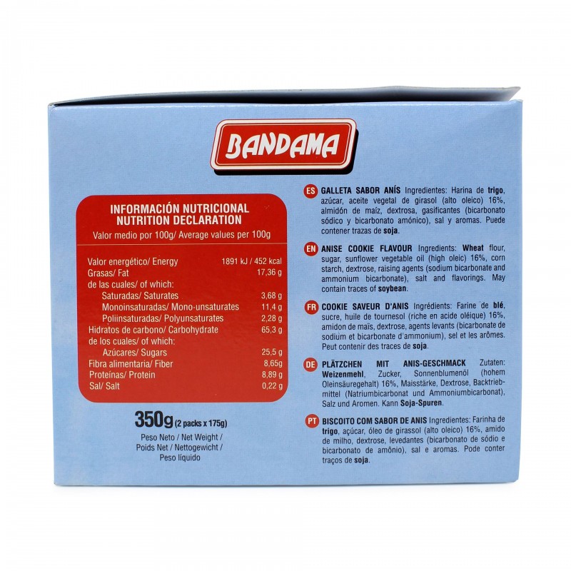 Bollos sabor anís 350g