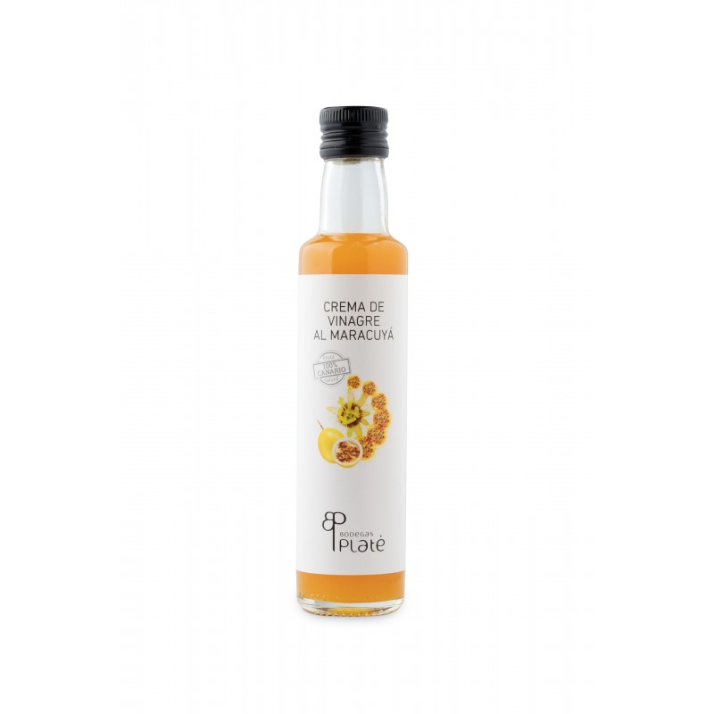 Platé Cream of Vinegar with passion fruit Platé Cream of Vinegar with passion fruit