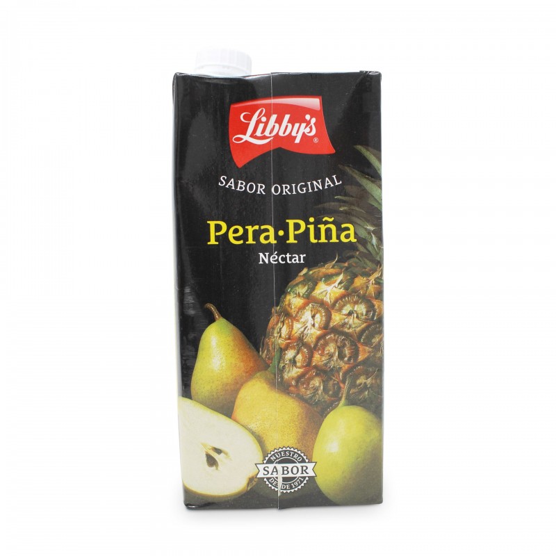 LIBBY'S NÉCTAR PERA-PIÑA BRIK LITRO