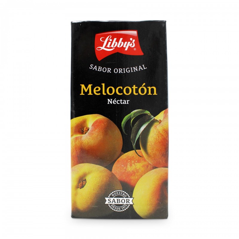 LIBBY'S NÉCTAR MELOCOTON BRIK LITRO