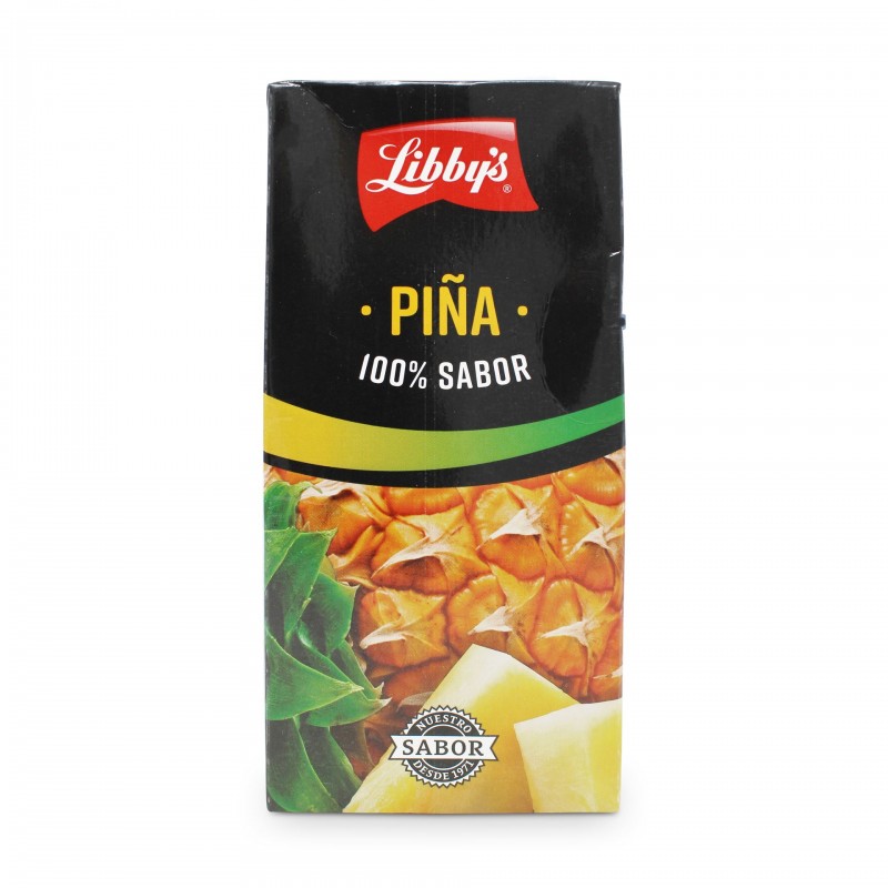 LIBBY'S ZUMO PIÑA 100% SABOR BRIK LITRO