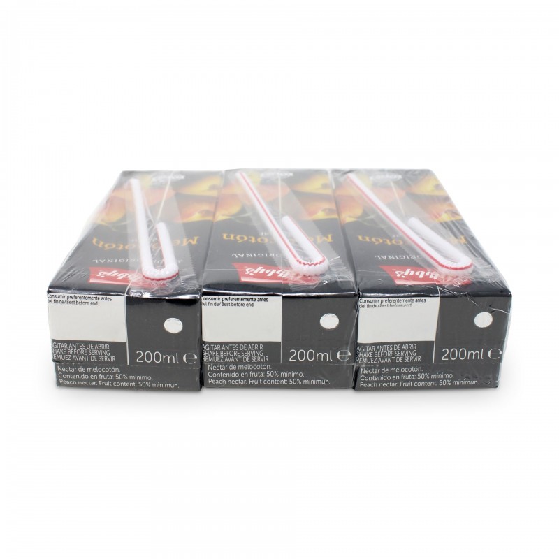 LIBBY'S NÉCTAR MELOCOTÓN BRIK 200ML X 3