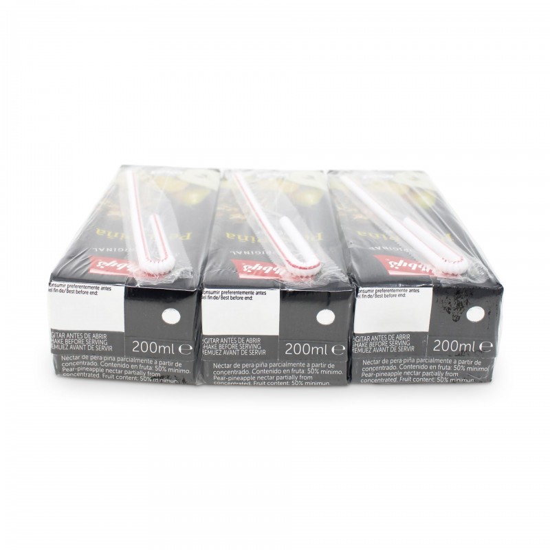 LIBBY'S NÉCTAR PERA-PIÑA BRIK 200ML X 3