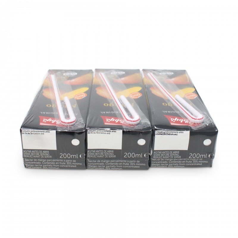 LIBBY'S NÉCTAR MANGO BRIK 200ML X 3