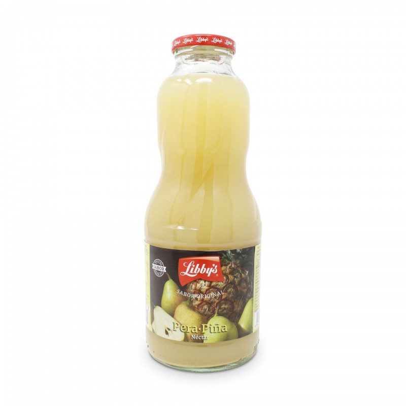 LIBBYS NECTAR PERA-PIÑA CRISTAL LITRO