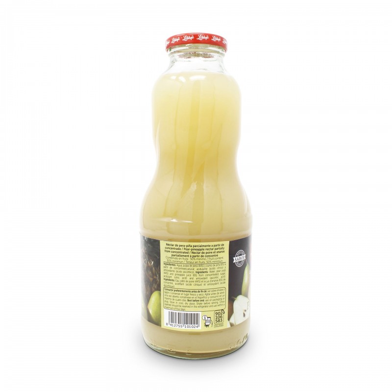 LIBBYS NECTAR PERA-PIÑA CRISTAL LITRO