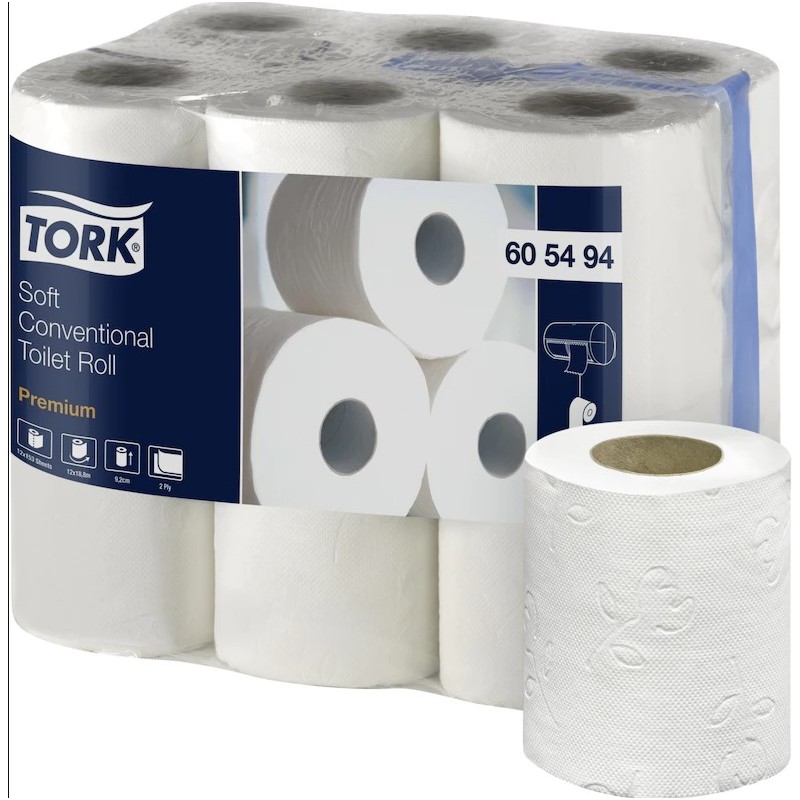 PAPEL HIGIÉNICO Tork Conv TR Adv 2 capas 130 servicios