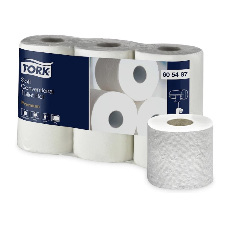 PAPEL HIGIÉNICO 11460 Tork Conv TR Prem 2 capas 460 servicios